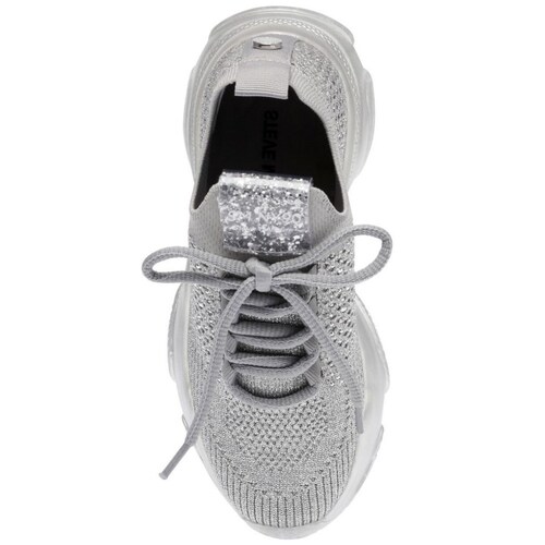 Tenis con Brillos 19-24 Plateado para Niña Steve Madden