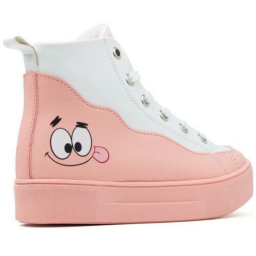 Bota Gills Estampado Patricio 18-24 Rosa Bob Esponja