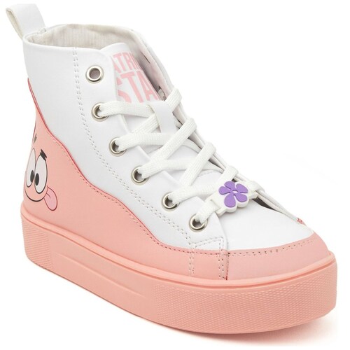 Bota Gills Estampado Patricio 18-24 Rosa Bob Esponja