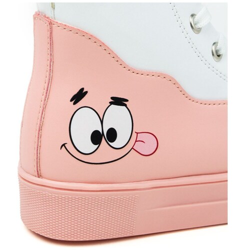 Bota Gills Estampado Patricio 18-24 Rosa Bob Esponja