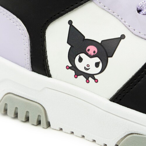 Tenis Bota Estampado 18-21 Blanco para Niña Kuromi