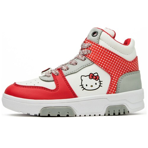 Tenis Bota Estampado 18-23 Blanco para Niña Hello Kitty