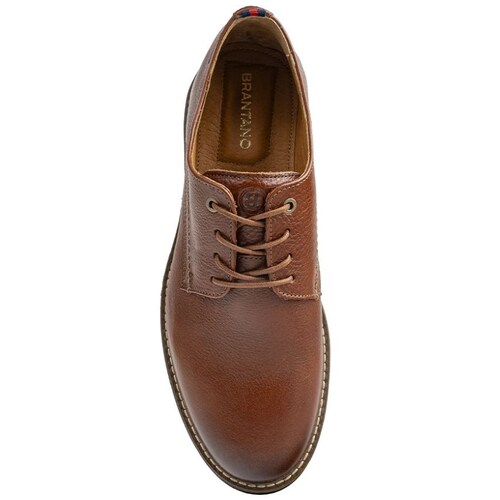 Zapato Choclo en Piel Diseño Liso para Hombre Brantano