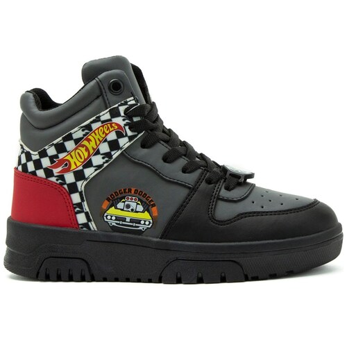 Bota Tenis Estampado 18-23 Gris para Niño Hot Wheels
