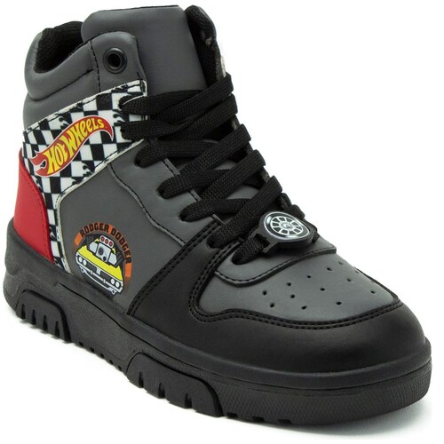 Bota Tenis Estampado 18-23 Gris para Niño Hot Wheels