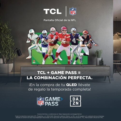 Pantalla Tcl 55 Pulgadas 4K Qd-Miniled Google Tv 55Qm741G