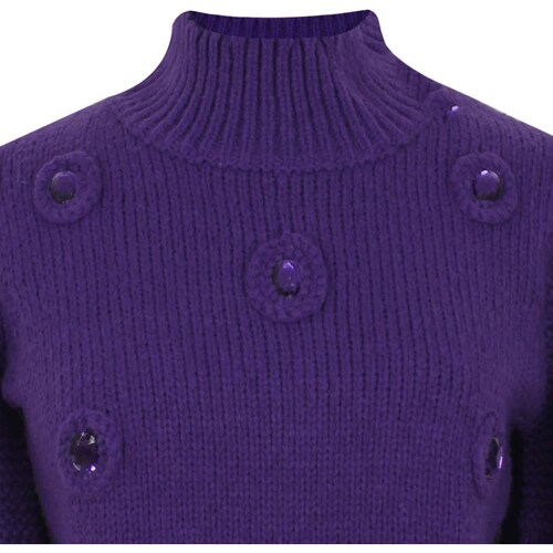 Suéter Cerrado de Cuello Alto para Mujer Basel