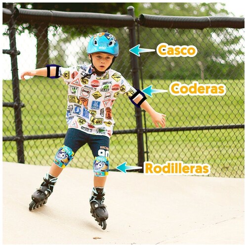 Casco Infantil con Accesorios Bluey Apache