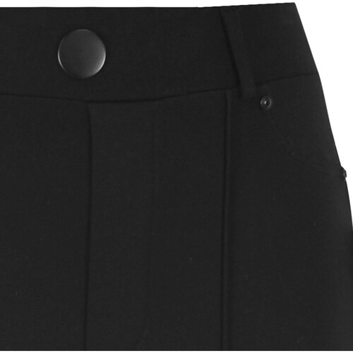 Leggins Negro Básico con Botón para Mujer Petite  Just By Basel