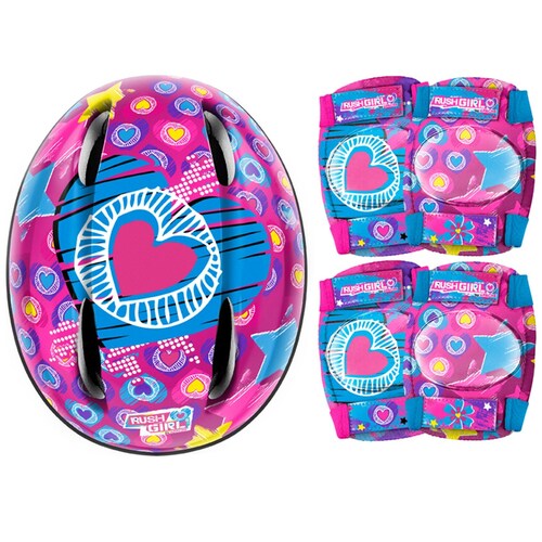 Casco con Accesorios Rush Girl Flying Wheel