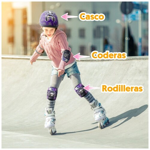 Casco con Accesorios Merlina Flying Wheel