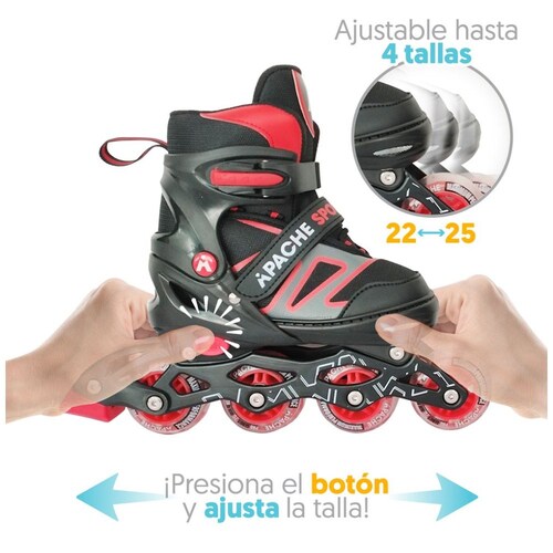 Patines en Línea Pro con Luces Flying Wheel