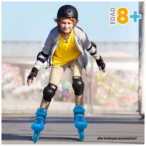 Patines en Línea Modelo Azul Flying Wheel