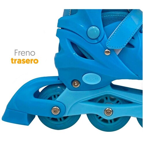 Patines en Línea Modelo Azul Flying Wheel