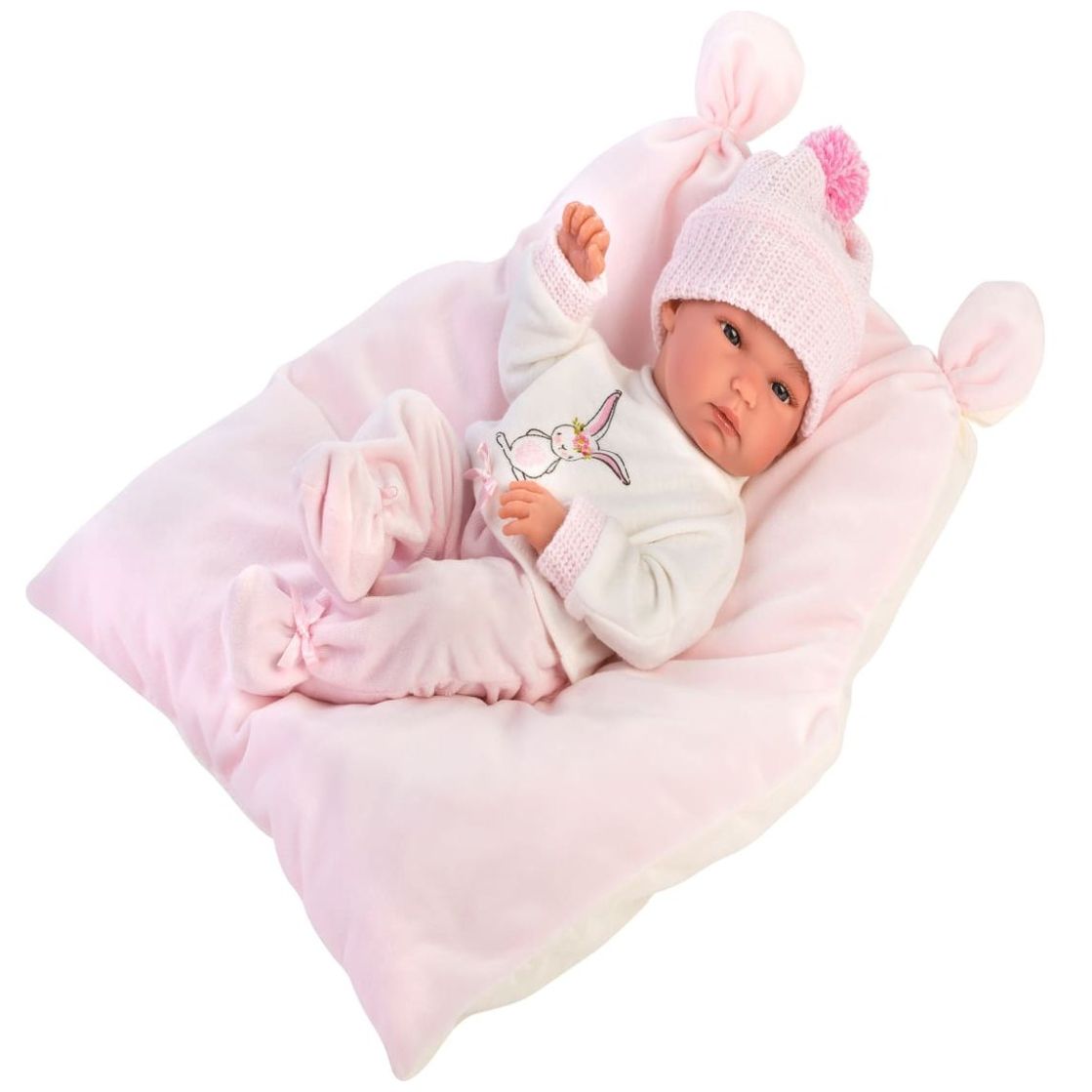 Muñeca Bimba con Cojín Rosa Llorens