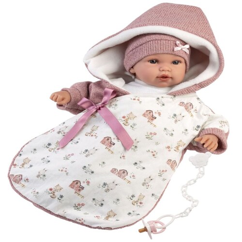 Muñeca Recién Nacida con Saquito 36 Cm Llorens