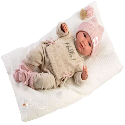 Muñeca Mimi 40 Cm Cojín Hello Llorens