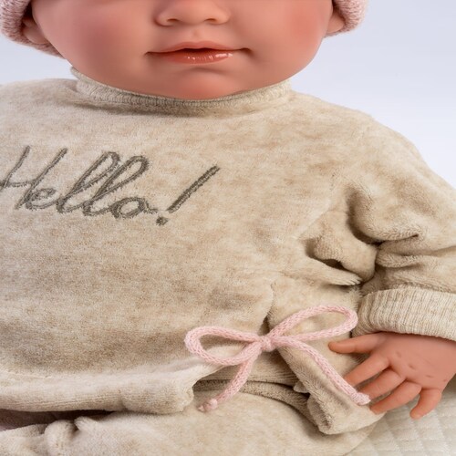 Muñeca Mimi 40 Cm Cojín Hello Llorens