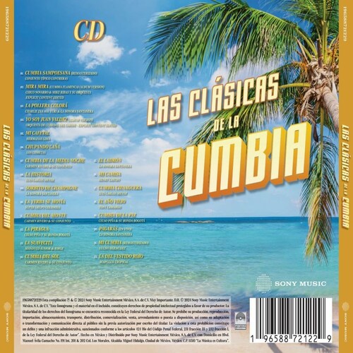 Cd Varios - las Clasicas de la Cumbia