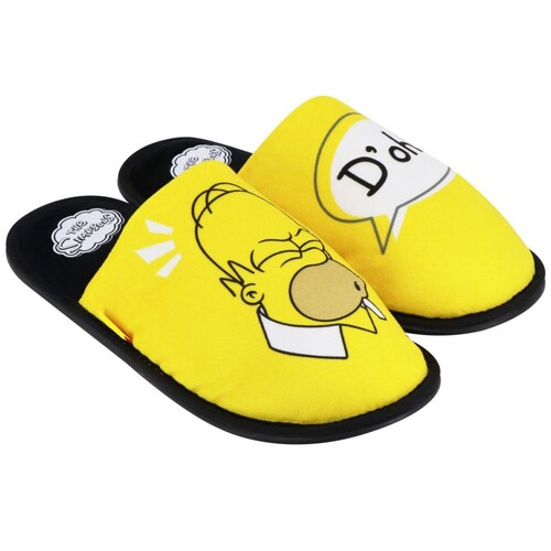 Pantufla Estampado Homero Simpson para Hombre Arra