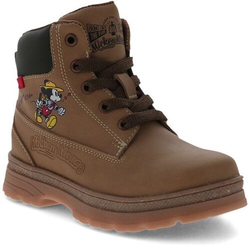 Bota Casual Mickey Mouse 15-21 Café para Niño Licencias