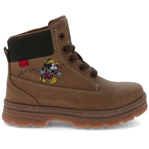 Bota Casual Mickey Mouse 15-21 Café para Niño Licencias