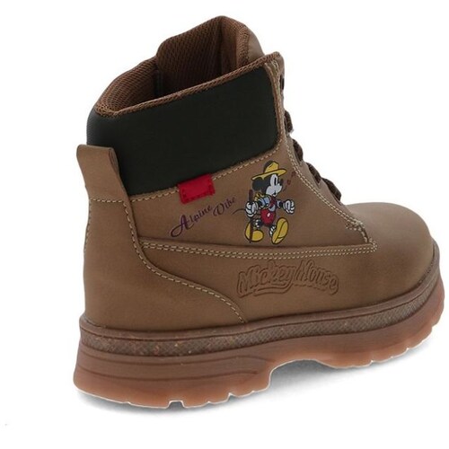 Bota Casual Mickey Mouse 15-21 Café para Niño Licencias