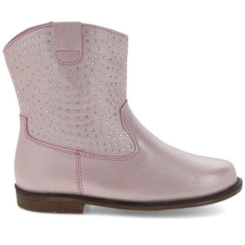 Bota Tipo Vaquera con Brillos 13-17 Rosa para Niña Tropicana