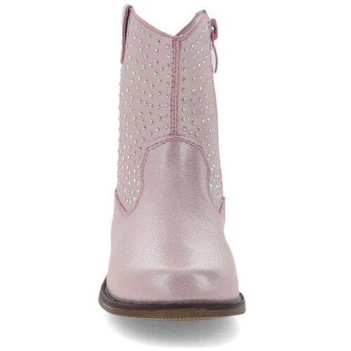 Bota Tipo Vaquera con Brillos 13-17 Rosa para Niña Tropicana