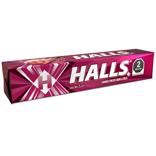 Caramelo Macizo Sabor a Cereza 28 Gr Halls