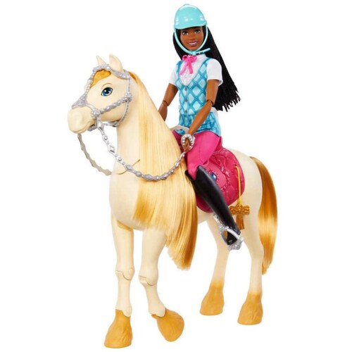 Barbie Muñeca Brooklyn Equitación Mattel