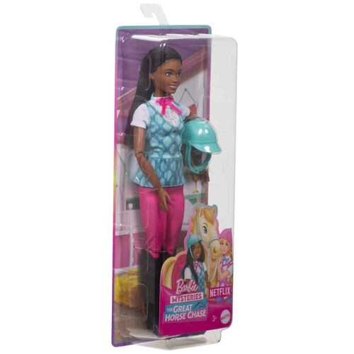 Barbie Muñeca Brooklyn Equitación Mattel