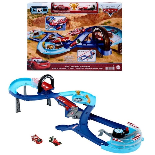 Cars Disney y Pixar Global Racers Cup Circuito Carreras Grc Mattel