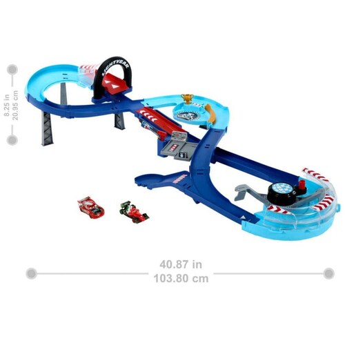 Cars Disney y Pixar Global Racers Cup Circuito Carreras Grc Mattel