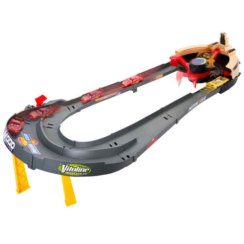 Cars de Disney y Pixar Pista de Juguete Circuito Nascar Mattel