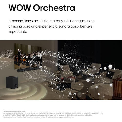 Barra de Sonido LG 5.1.3 Canales S80Tr