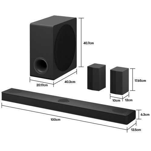 Barra de Sonido LG 5.1.3 Canales S80Tr