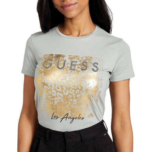 Playera Animal Print para Mujer Guess Factory