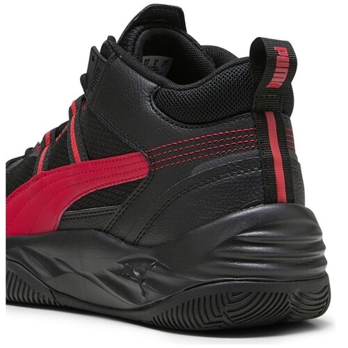 Tenis Bota Rebound Fútbol Color Negro para Hombre Puma