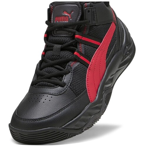 Tenis Bota Rebound Fútbol Color Negro para Hombre Puma