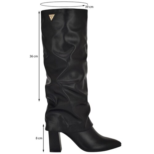Bota Alta Lisa con Cierre para Mujer Guess