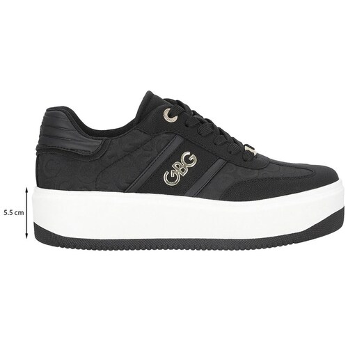 Tenis Textil Monogram Logotipo para Mujer G By Guess