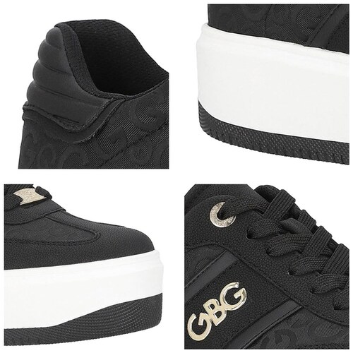 Tenis Textil Monogram Logotipo para Mujer G By Guess