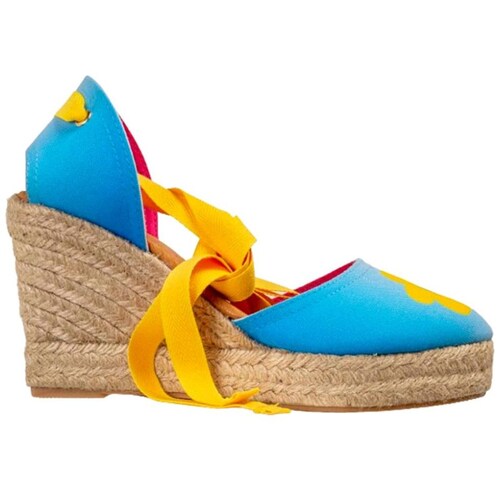 Alpargata de Cuña Diseño Flor para Mujer Agatha Ruiz de la Prada