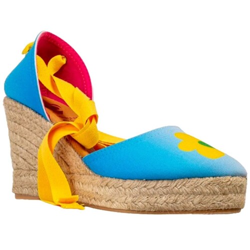Alpargata de Cuña Diseño Flor para Mujer Agatha Ruiz de la Prada