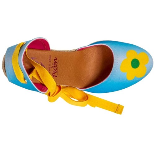 Alpargata de Cuña Diseño Flor para Mujer Agatha Ruiz de la Prada