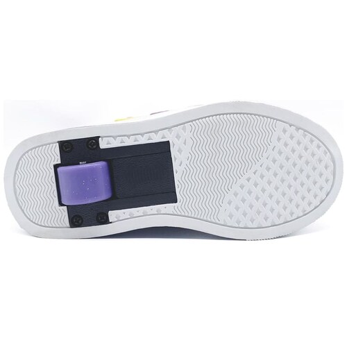 Tenis Bota Patín Diseño Corona 18-22 Morado para Niña Onix