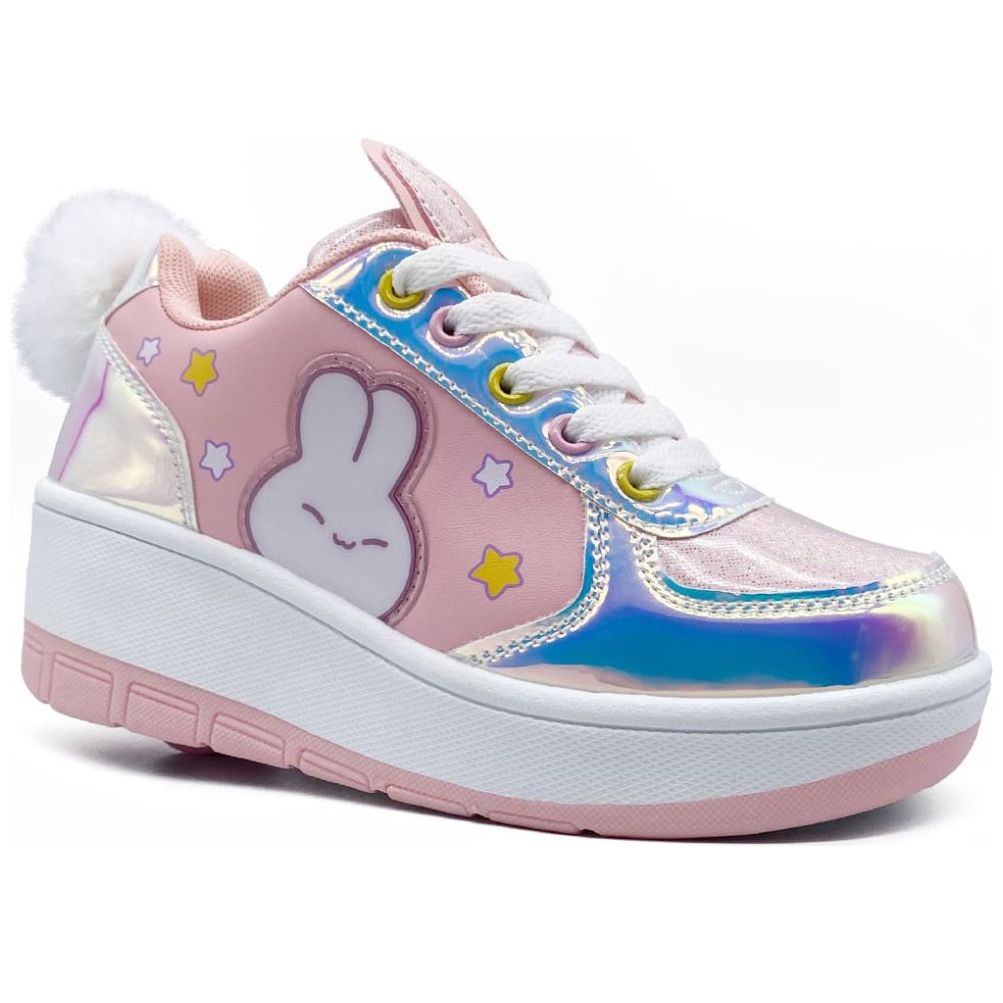 Tenis Patín Diseño Conejo 18-22 Rosa para Niña Speed Rollers