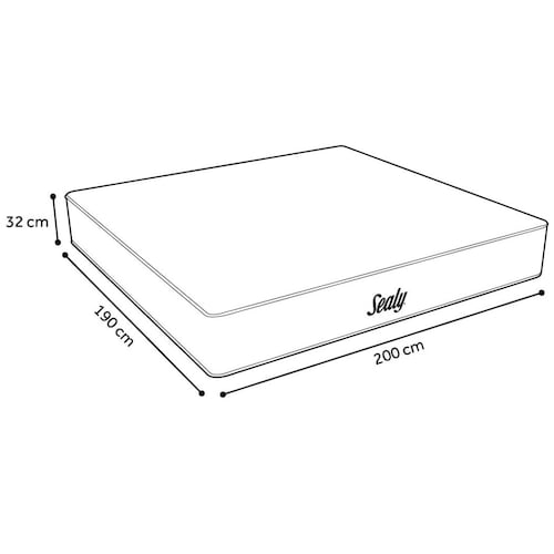 Colchón King Size Dreamtech Sealy