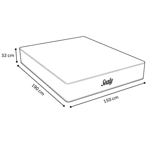Colchón Queen Size Dreamtech Sealy